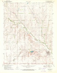 Little River 1970 topographic map thumbnail