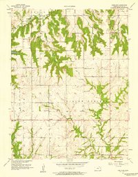 Lone Star 1957 topographic map preview