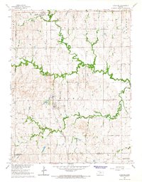 Longford 1965 topographic map thumbnail