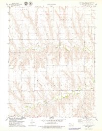 Long Draw North 1978 topographic map thumbnail