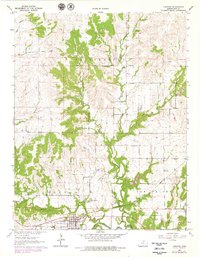 Longton 1964 topographic map thumbnail