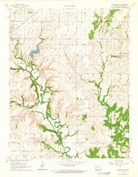 Longton NW 1964 topographic map thumbnail