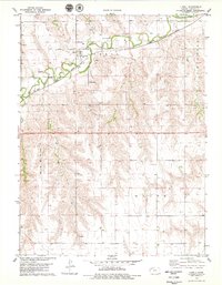 Ludell 1978 topographic map thumbnail