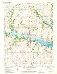 Lyndon NW 1965 topographic map thumbnail