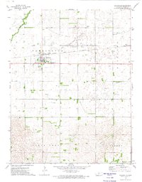 Macksville 1972 topographic map thumbnail