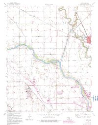 Maize 1961 topographic map preview