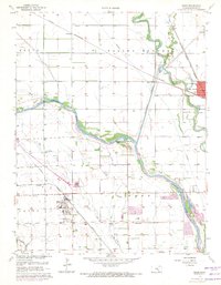 Maize 1961 topographic map preview