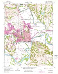 Manhattan 1955 topographic map thumbnail