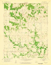 Mantey 1958 topographic map thumbnail