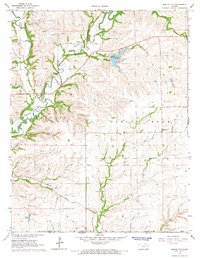 Maple City 1964 topographic map thumbnail