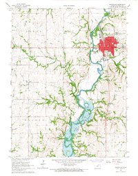 Marysville 1966 topographic map thumbnail