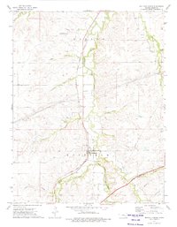 Matfield Green 1973 topographic map thumbnail