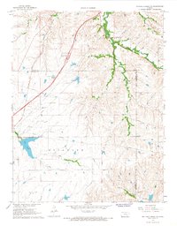 Matfield Green SE 1967 topographic map thumbnail