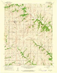 Mayetta 1960 topographic map thumbnail