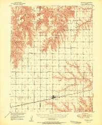 Mc Donald 1951 topographic map thumbnail