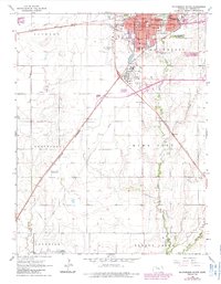 Mc Pherson South topographic map thumbnail
