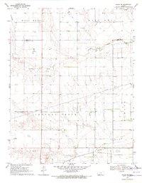 Meade NE 1969 topographic map thumbnail