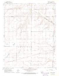 Meade NW 1968 topographic map thumbnail