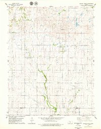 Meades Ranch 1978 topographic map thumbnail