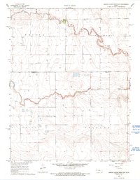 Middle Ladder Creek West 1968 topographic map thumbnail