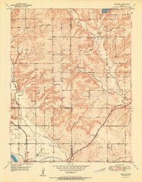Midland 1951 topographic map thumbnail