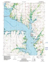 Milford 1991 topographic map thumbnail
