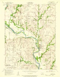 Milford 1955 topographic map thumbnail