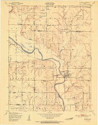 Milford 1951 topographic map thumbnail