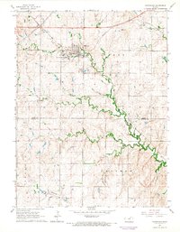 Miltonvale 1964 topographic map thumbnail