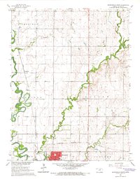 Minneapolis North 1965 topographic map thumbnail