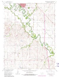 Minneapolis South 1965 topographic map thumbnail