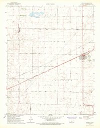 Minneola 1967 topographic map thumbnail