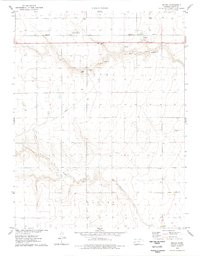 Modoc 1976 topographic map thumbnail