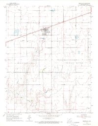 Montezuma 1968 topographic map thumbnail