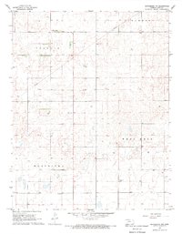 Montezuma NW 1968 topographic map thumbnail