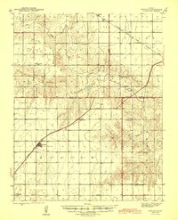 Moscow 1945 topographic map thumbnail