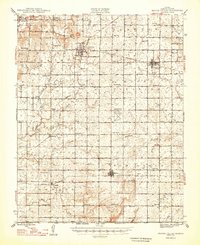 Mound Valley 1948 topographic map thumbnail