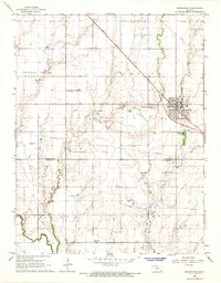 Moundridge 1965 topographic map thumbnail