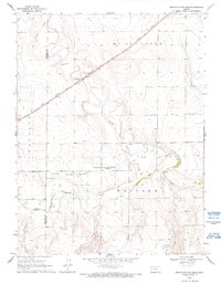 Mouth of Lake Creek 1969 topographic map thumbnail