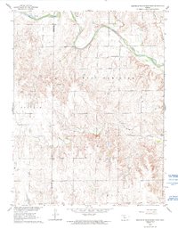 Mouth of Wild Horse Creek 1963 topographic map thumbnail