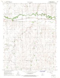 Nekoma 1966 topographic map thumbnail