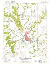 Neodesha 1959 topographic map thumbnail
