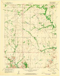Neutral 1958 topographic map thumbnail
