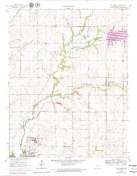 New Salem 1965 topographic map thumbnail