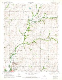 New Salem 1965 topographic map thumbnail