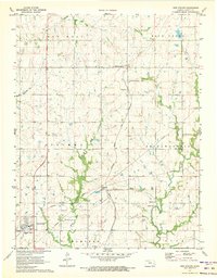 New Strawn 1971 topographic map thumbnail
