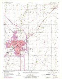 Newton 1957 topographic map thumbnail