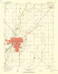 Newton 1957 topographic map thumbnail