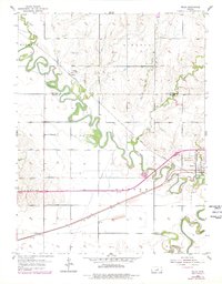 Niles 1955 topographic map thumbnail
