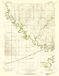 Niles 1955 topographic map thumbnail